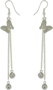 Sarah Butterfly Metal Dangle Earring