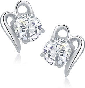 VK Jewels Limelight Drop Cubic Zirconia Alloy Stud Earring