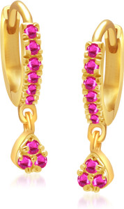 VK Jewels Elegant Cubic Zirconia Alloy Huggie Earring