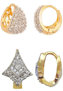 Enzy Combo of 2 Alloy Earring Set