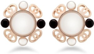 Jazz Jewellery Stud Earrings for Women Fashion Jewelry with Round Pearl Earrings Alloy Stud Earring