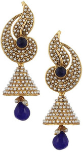 Styylo Fashion Diva Style Pearl Alloy Jhumki Earring