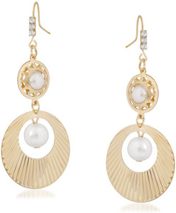 VK Jewels Egyptian Pattern Alloy Dangle Earring