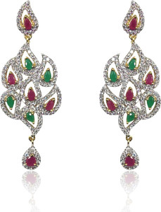 MP Fine Jewellery Nice Pair Of Tops Zircon Alloy Drop Earring