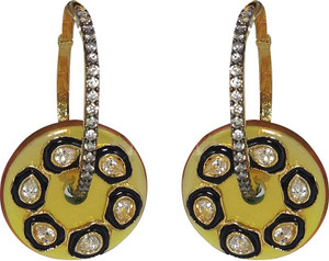 MP Fine Jewellery Stunning Pair of Tops Zircon Alloy Drop Earring