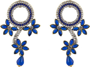 Inaya Designer Brass Drop Earring