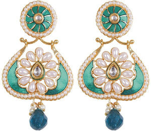 Rajwada Arts Brass Drop Earring