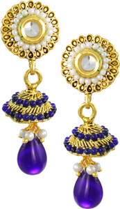 Zaveri Pearls New Zinc Jhumki Earring