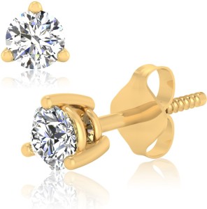 gold stud earrings price
