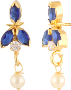 Parinaaz Style Diva Cubic Zirconia Alloy Stud Earring