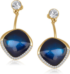 VK Jewels Blue Bell Alloy Drop Earring