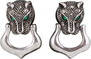 Jazz Jewellery Silver Colour Animal Design For Alloy Stud Earring