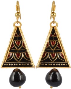 Waama Jewels Golden Brass Jhumki Earring best for womens lovely girls jewellery Metal Jhumki Earring