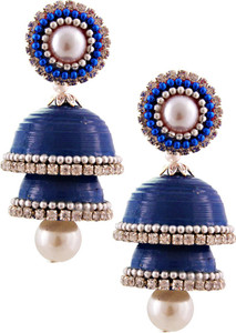 Halowishes EAR206 Paper Jhumki Earring
