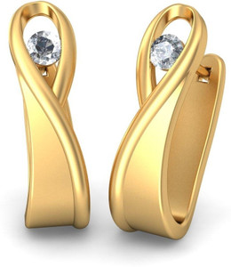 BLUESTONE The Pelagia Earrings Yellow Gold 18kt Hoop Earring Price in India Buy BLUESTONE The Pelagia Earrings Yellow Gold 18kt Hoop Earring online at Flipkart