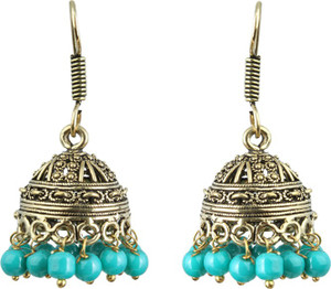 Waama Jewels Office Wear Wear for Women Official Pearl Brass Jhumki Earring