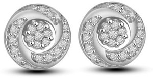 Kataria Jewellers Designer Silver Stud Earring