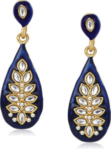 VK Jewels Blue Alloy Drop Earring