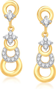 VK Jewels Sightly Cubic Zirconia Alloy Drop Earring