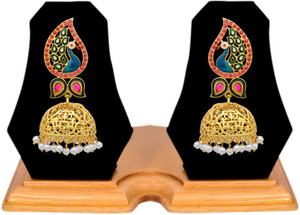 Jewels Galaxy Royal Collection Alloy Jhumki Earring