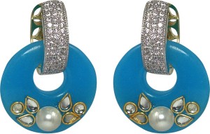 MP Fine Jewellery Beautiful pair of Tops . Zircon Alloy Drop Earring