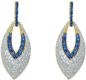 MP Fine Jewellery Attractive Pair Of Tops Zircon Alloy Drop Earring
