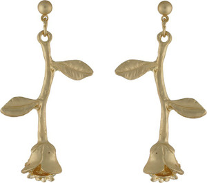 One Stop Fashion Trendy And Wonderful Gold Colour Alloy Drop Earring
