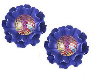 Shimmer Divine Luxuria Crystal Alloy Stud Earring