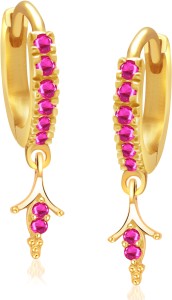VK Jewels Elegant Cubic Zirconia Alloy Huggie Earring
