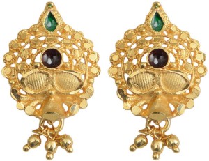 Taj Pearl Designer Alloy Stud Earring