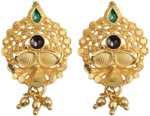 Taj Pearl Designer Alloy Stud Earring