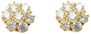 Vinayak Just Like Diamond Cubic Zirconia Alloy Stud Earring