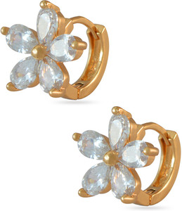 Sarah FER12179H Metal Hoop Earring