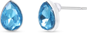Fasherati pear Crystal Crystal Stud Earring
