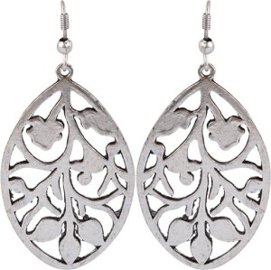 Waama Jewels Silver Brass Dangle & Drop gift for mother top on Girls earring Metal Dangle Earring