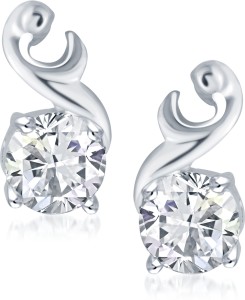 VK Jewels Glam Star Cubic Zirconia Alloy Stud Earring