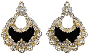 Styylo Fashion Bollywood Style Zircon Alloy Chandbali Earring