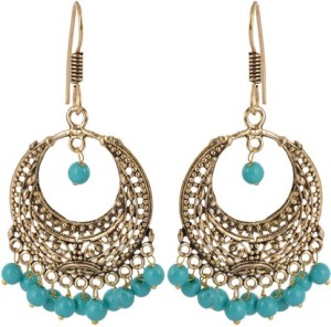 Waama Jewels Golden Brass Dangle & Drop Earrings best for girl young Women Metal Dangle Earring