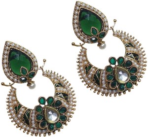 MP Fine Jewellery Designer Tops For Women Zircon Alloy Chandbali Earring