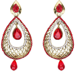 Jewels Capital Diva Style Zircon Alloy Drop Earring