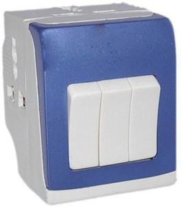 DIY Crafts™ Multi Socket With Switch 5 Three Pin Socket