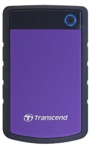 Transcend StoreJet 25H3P 2.5 inch 1 TB External Hard Disk(Purple)