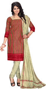 Drapes Cotton Printed Salwar Suit Dupatta Material