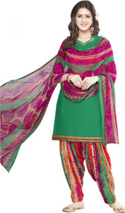 Ishin Synthetic Printed Salwar Suit Dupatta Material
