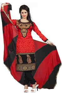 Ishin Crepe Printed Salwar Suit Dupatta Material