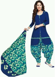 Giftsnfriends Cotton Printed Salwar Suit Dupatta Material