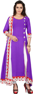 The Four Hundred Georgette Self Design Salwar Suit Dupatta Material