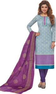 SuitsOn Cotton Printed Salwar Suit Dupatta Material