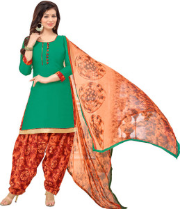 Giftsnfriends Cotton Printed Salwar Suit Dupatta Material