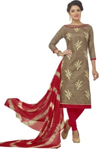 Saara Cotton Embroidered Salwar Suit Dupatta Material